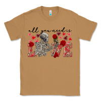 Toasted Coconut Skeleton all you need is love Classic Tee - FaDigitalArtStudio
