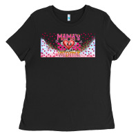 Black Mama is Valentine 16oz Ladies Tee - CowhideDigitalArt