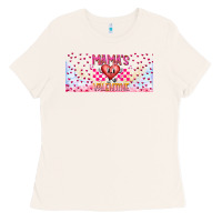 Bone Mama is Valentine 16oz Ladies Tee - CowhideDigitalArt