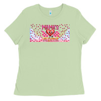 Matcha Mama is Valentine 16oz Ladies Tee - CowhideDigitalArt