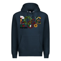 Navy christmas love nurselife Premium Hoodie - RanaPortraitStore