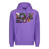 Purple christmas love nurselife Premium Hoodie - RanaPortraitStore