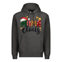 Charcoal Heather mama Claus Christmas Premium Hoodie - BarkalooDesign