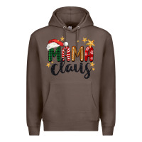 Coffee mama Claus Christmas Premium Hoodie - BarkalooDesign