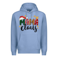 Colony Blue mama Claus Christmas Premium Hoodie - BarkalooDesign
