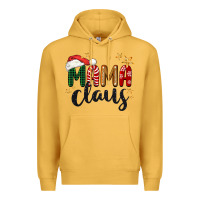 Mustard mama Claus Christmas Premium Hoodie - BarkalooDesign