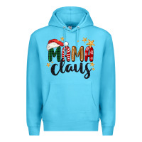 Ocean Blue mama Claus Christmas Premium Hoodie - BarkalooDesign