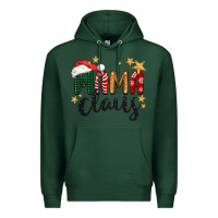 Sports Green mama Claus Christmas Premium Hoodie - BarkalooDesign