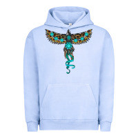 Pigment Grape Ice turquoise thunderbird Urban Hoodie - RanaPortraitStore