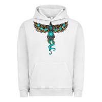 Pigment Lunar Rock turquoise thunderbird Urban Hoodie - RanaPortraitStore