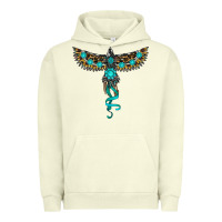 Pigment Pistachio turquoise thunderbird Urban Hoodie - RanaPortraitStore