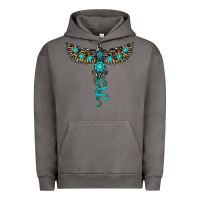 Pigment Tornado turquoise thunderbird Urban Hoodie - RanaPortraitStore
