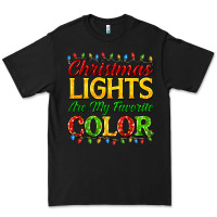 Black christmas lights are my favorite color Premium Tee - FaDigitalArtStudio