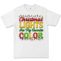 White christmas lights are my favorite color Premium Tee - FaDigitalArtStudio