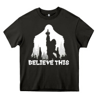Asphalt bigfoot t  shirt believe this t  shirt Heavy Core Tee - linhVisuals
