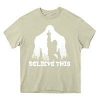 Mossy bigfoot t  shirt believe this t  shirt Heavy Core Tee - linhVisuals