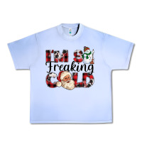 Grape Ice Im So Freaking Cold Urban Heavy Tee - CowhideDigitalArt