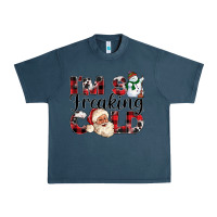 Midnight Navy Im So Freaking Cold Urban Heavy Tee - CowhideDigitalArt
