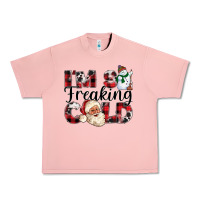 Salmon Im So Freaking Cold Urban Heavy Tee - CowhideDigitalArt