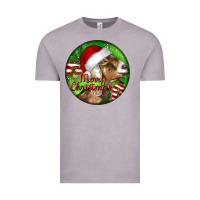 Vintage Zinc Nubian Goat Christmas Vintage Tee - LillyAllenDesigns