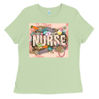 Matcha Easter Nurse Ladies Tee - LillyAllenDesigns
