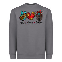 Storm peace love bison Heavyweight Sweatshirt - RanaPortraitStore