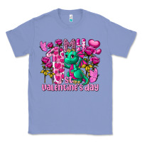 Colony Blue My first Valentine's Day Dragon Classic Tee - FaDigitalArtStudio