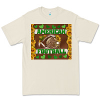 Bone american football with sunflower tumbler Premium Tee - BundleAndBundleShop