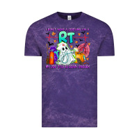 Cloud Purple respiratory therapist halloween humor Vintage Tee - CowhideDigitalArt