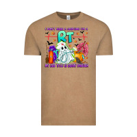 Vintage Coffee respiratory therapist halloween humor Vintage Tee - CowhideDigitalArt