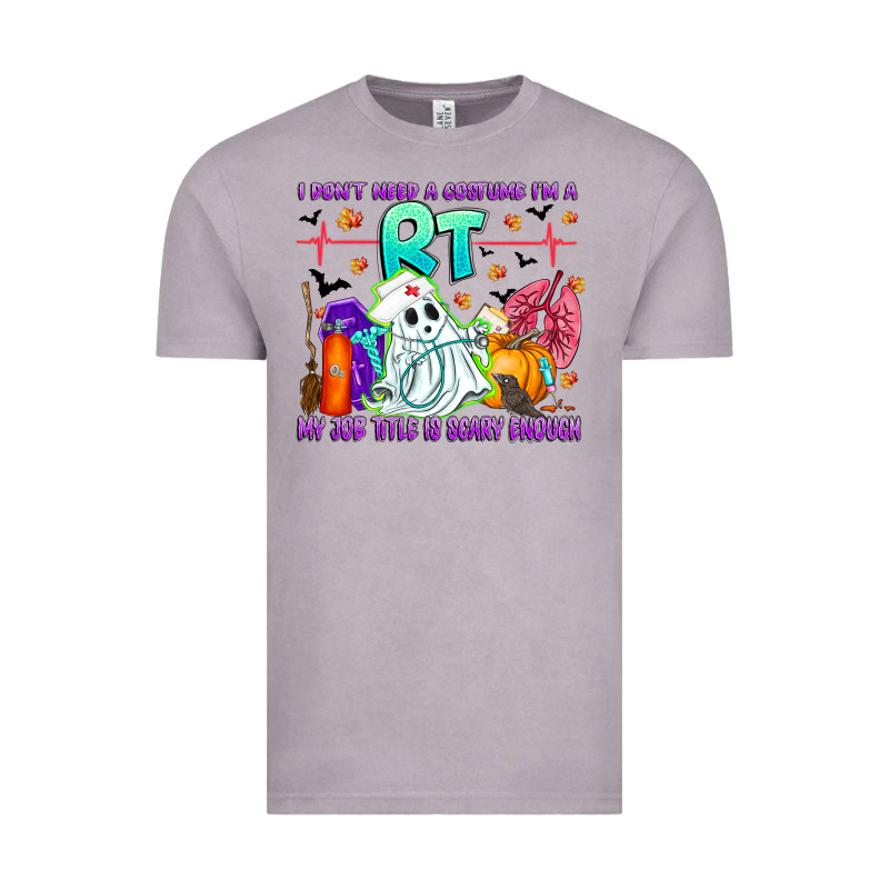 Respiratory Therapist Halloween Humor Vintage Tee by CowhideDigitalArt | Teevron