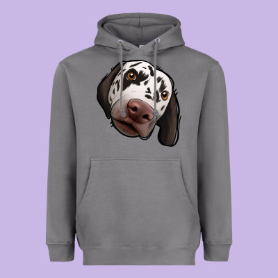 Dalmatian Heavyweight Hoodie Designed By Jasminsmagicworld