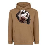 Toasted Coconut Dalmatian Heavyweight Hoodie - Jasminsmagicworld