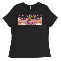 Black I Dig You Valentine 16oz Ladies Tee - CowhideDigitalArt