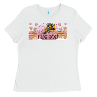 White I Dig You Valentine 16oz Ladies Tee - CowhideDigitalArt