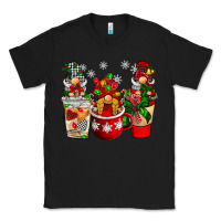 Black Christmas coffee gnome Classic Tee - BarkalooDesign
