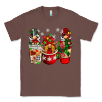 Chestnut Christmas coffee gnome Classic Tee - BarkalooDesign