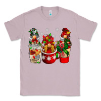 Lilac Christmas coffee gnome Classic Tee - BarkalooDesign