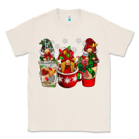 Natural Christmas coffee gnome Classic Tee - BarkalooDesign