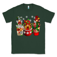 Sports Green Christmas coffee gnome Classic Tee - BarkalooDesign