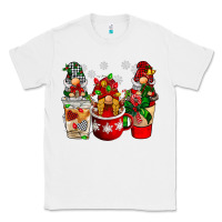 White Christmas coffee gnome Classic Tee - BarkalooDesign