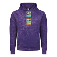 Cloud Purple fall pattern Vintage Hoodie - Artiststas