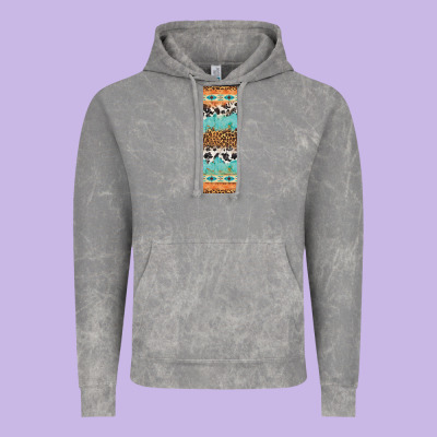 Fall Pattern Vintage Hoodie Designed By Artiststas