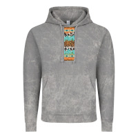 Cloud Rock fall pattern Vintage Hoodie - Artiststas