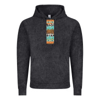 Vintage Black fall pattern Vintage Hoodie - Artiststas