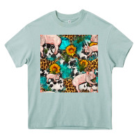 Arona american yorkshire pig seamless pattern Heavy Core Tee - FaDigitalArtStudio
