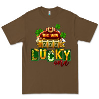 Cacao St Patricks Lucky One Premium Tee - FaDigitalArtStudio