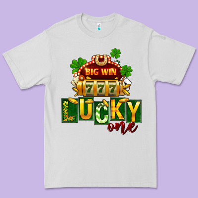 St Patricks Lucky One Premium Tee Designed By Fadigitalartstudio
