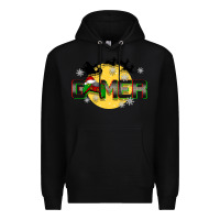 Black Christmas gamer Premium Hoodie - BarkalooDesign