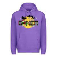 Purple Christmas gamer Premium Hoodie - BarkalooDesign
